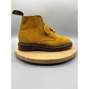 Dr Martens Boots Mens 7 Womens 8 Yellow Desert Oasis 101 Ankle Doc Combat Suede